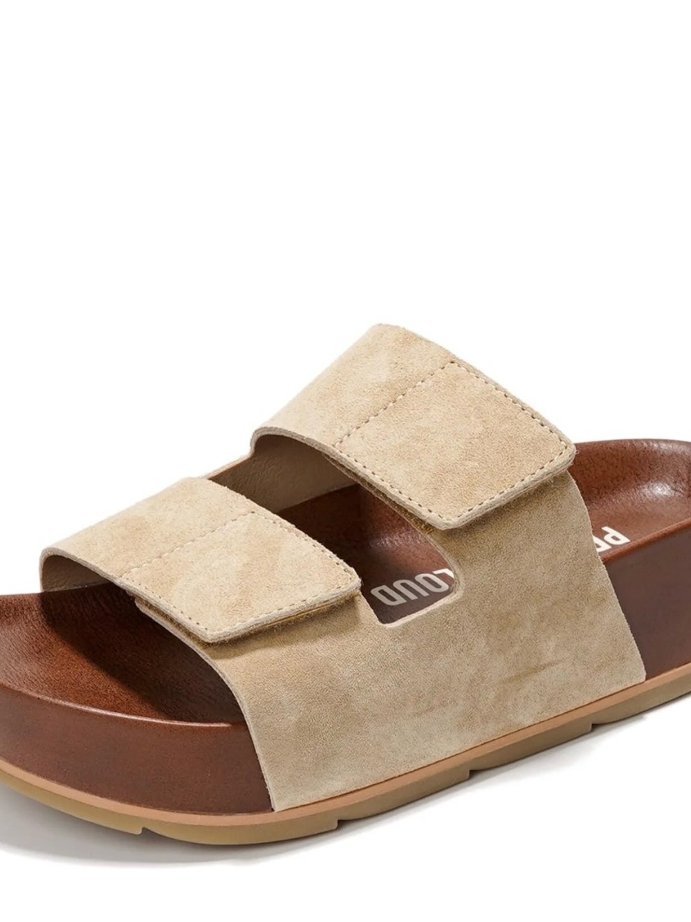 NIB Sz 8 PROJECT CLOUD PISMO Sandal-Sand Color So Comfy - Picture 3 of 4
